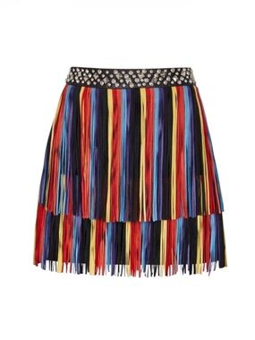 Alice + Olivia Limited Edition Radley Suede Fringe Mini Skirt ⭐️⭐️⭐️⭐️⭐️